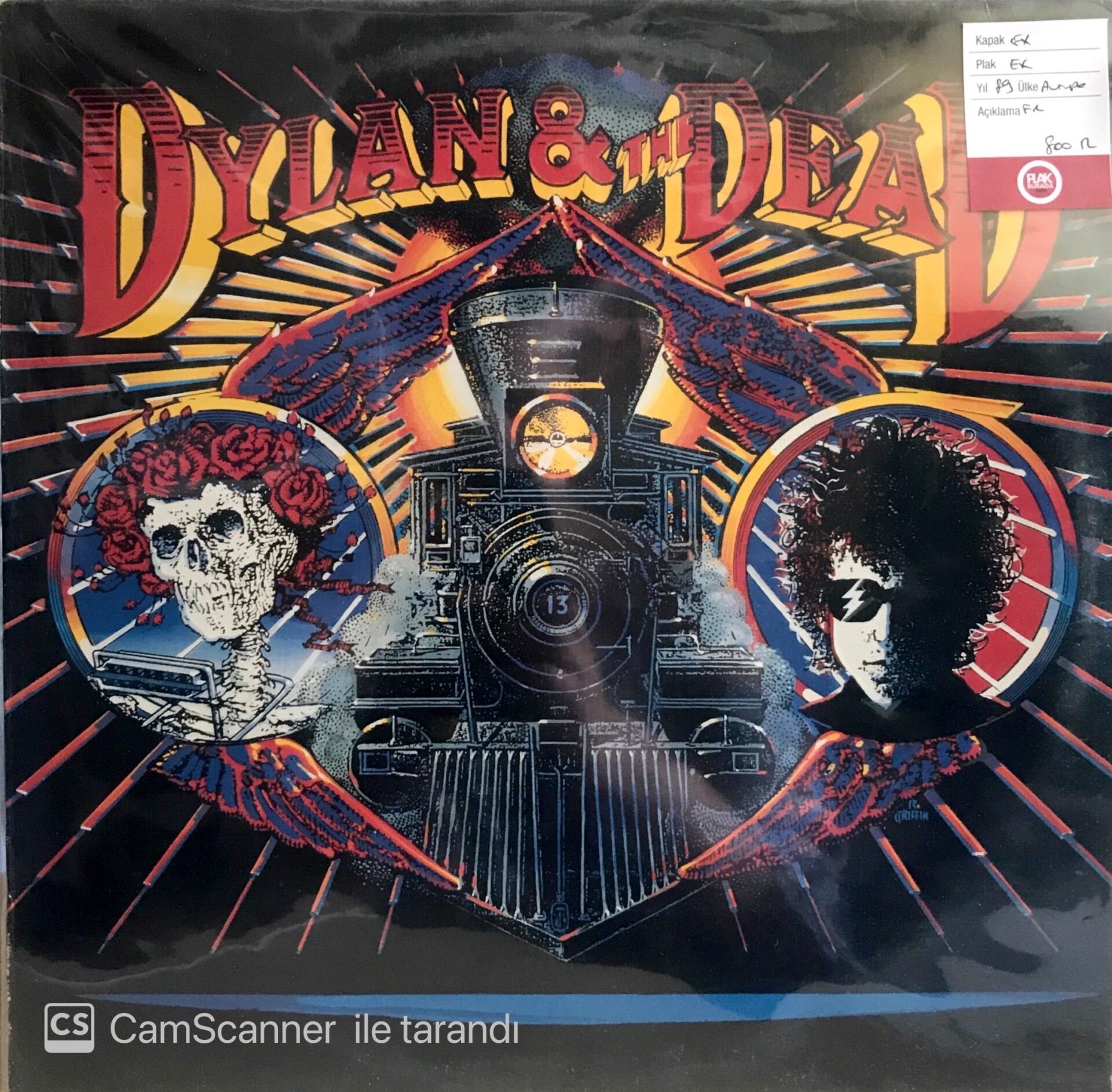 Dylan & The Dead  LP