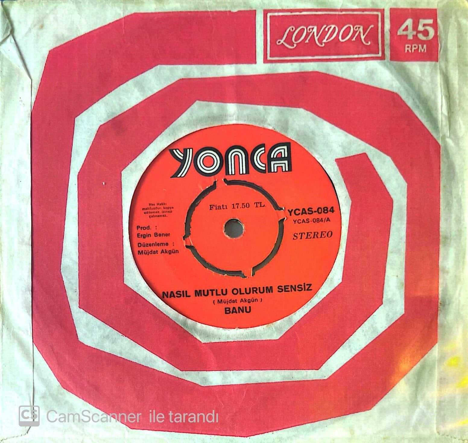 Banu Nasıl Mutlu Olurum Sensiz 45lik