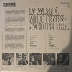 Jasques Brel La Valse A Mille Temps LP