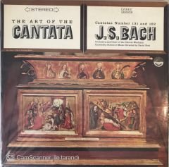 The Art Of The Cantata J. S. Bach Orchestra And Choir Of The Illinois Wesleyan University School Of Music Directed By David Nott LP