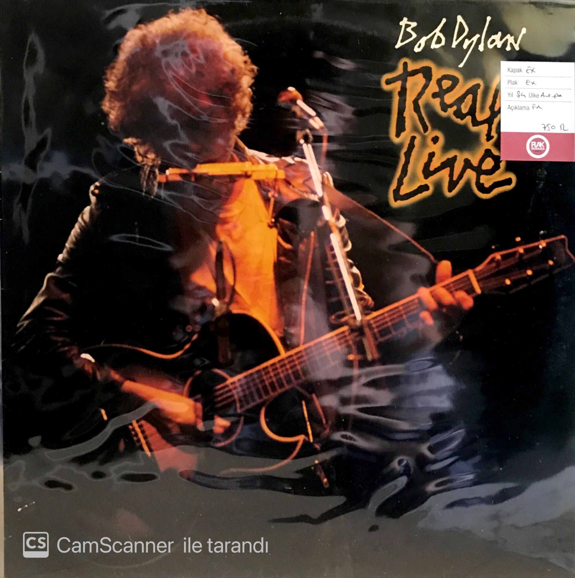 Bob Dylan / Real Live LP