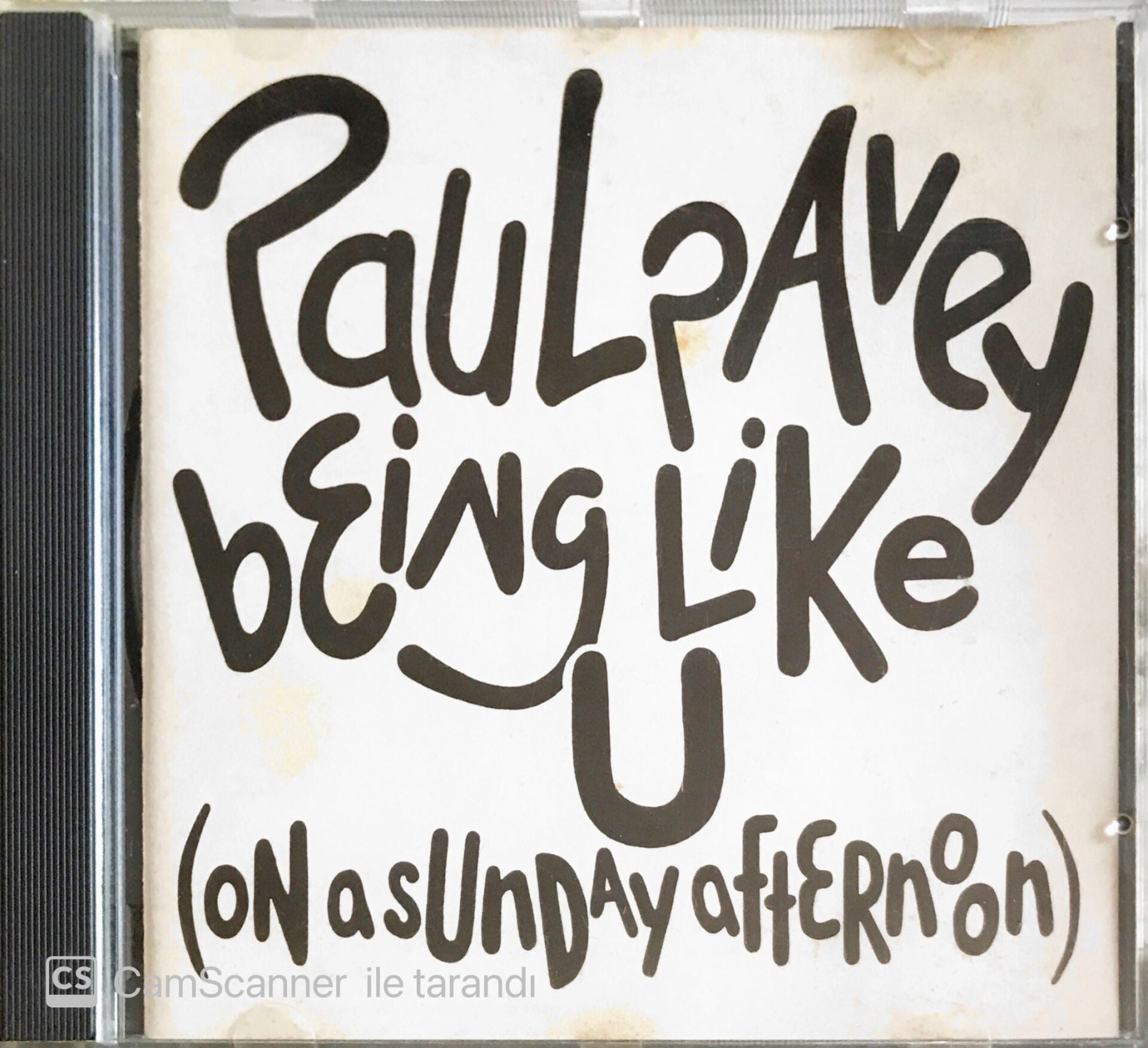 Paul Pavey - Being Like U (On A Sunday Afternoon) - CD