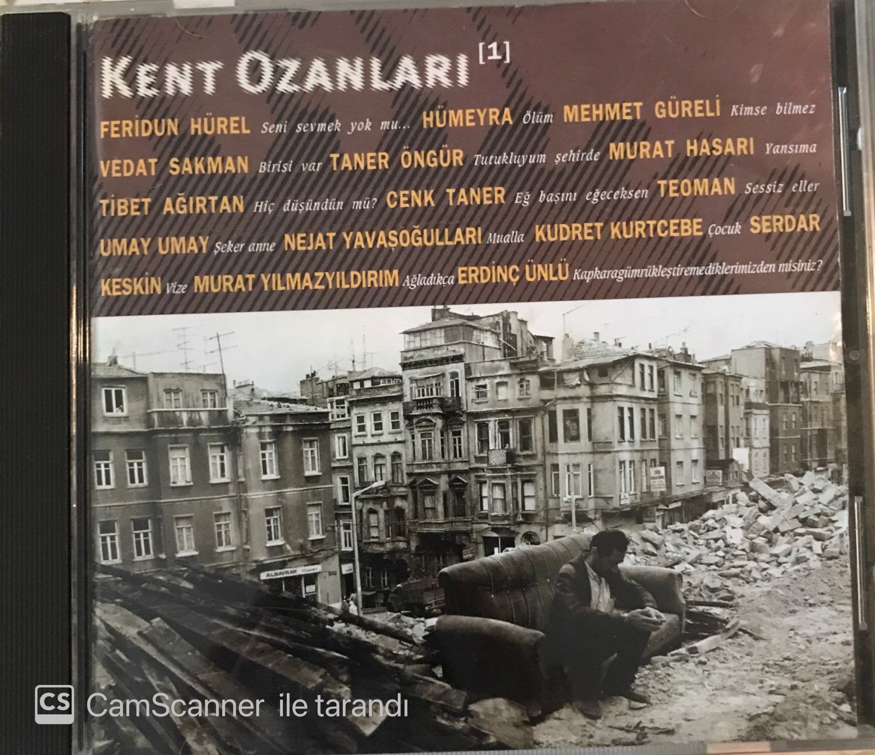 Kent Ozanları 1 CD