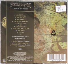 Megadeth - Cryptic Writings - CD