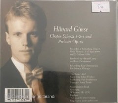 Havard Gimse Chopin Scherzi And Preludes CD