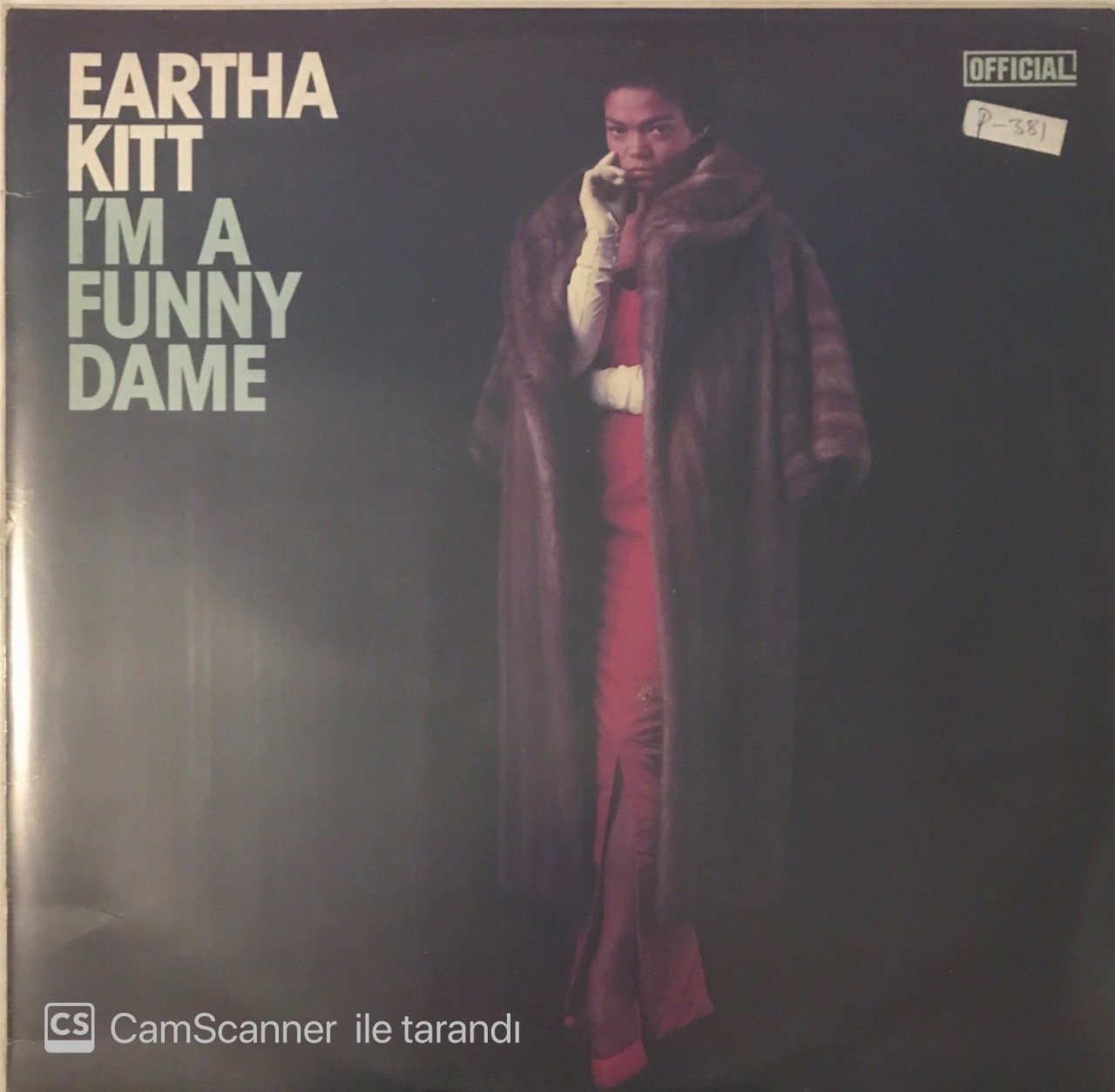 Eartha Kitt I'm A Funny Dame LP