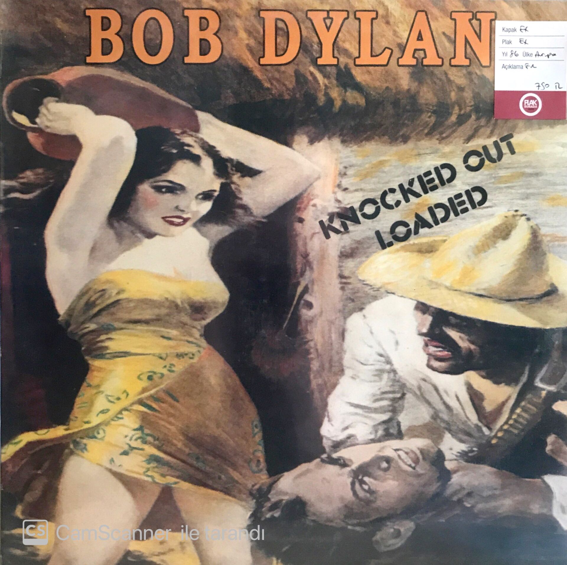 Bob Dylan / Knocked Out Loaded LP