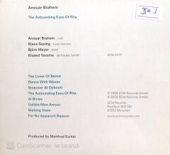Anouar Brahem - The Astounding Eyes Of Rita CD