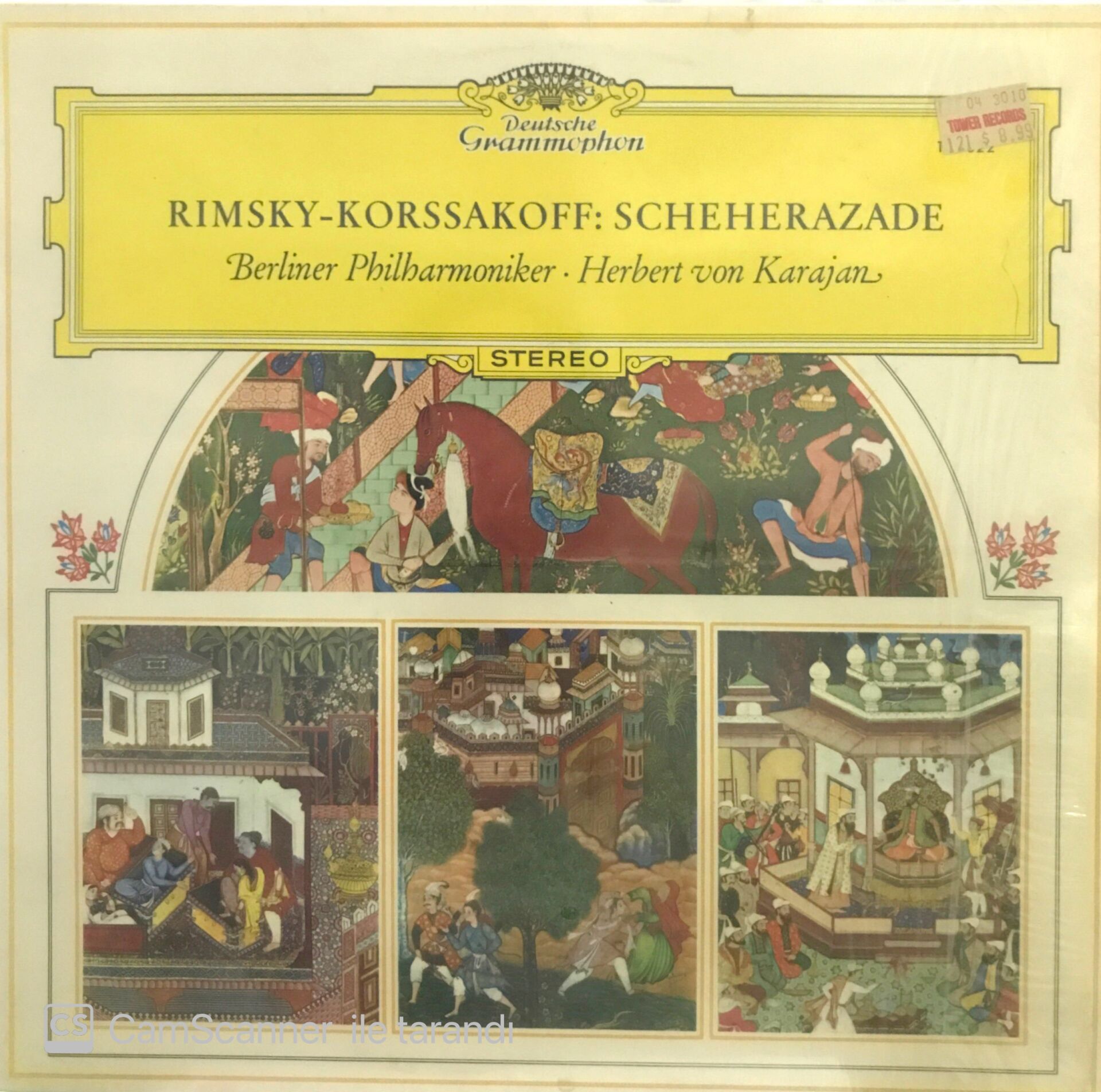Herbert Von Karajan - Rimsky Korssakoff: Scheherazade LP