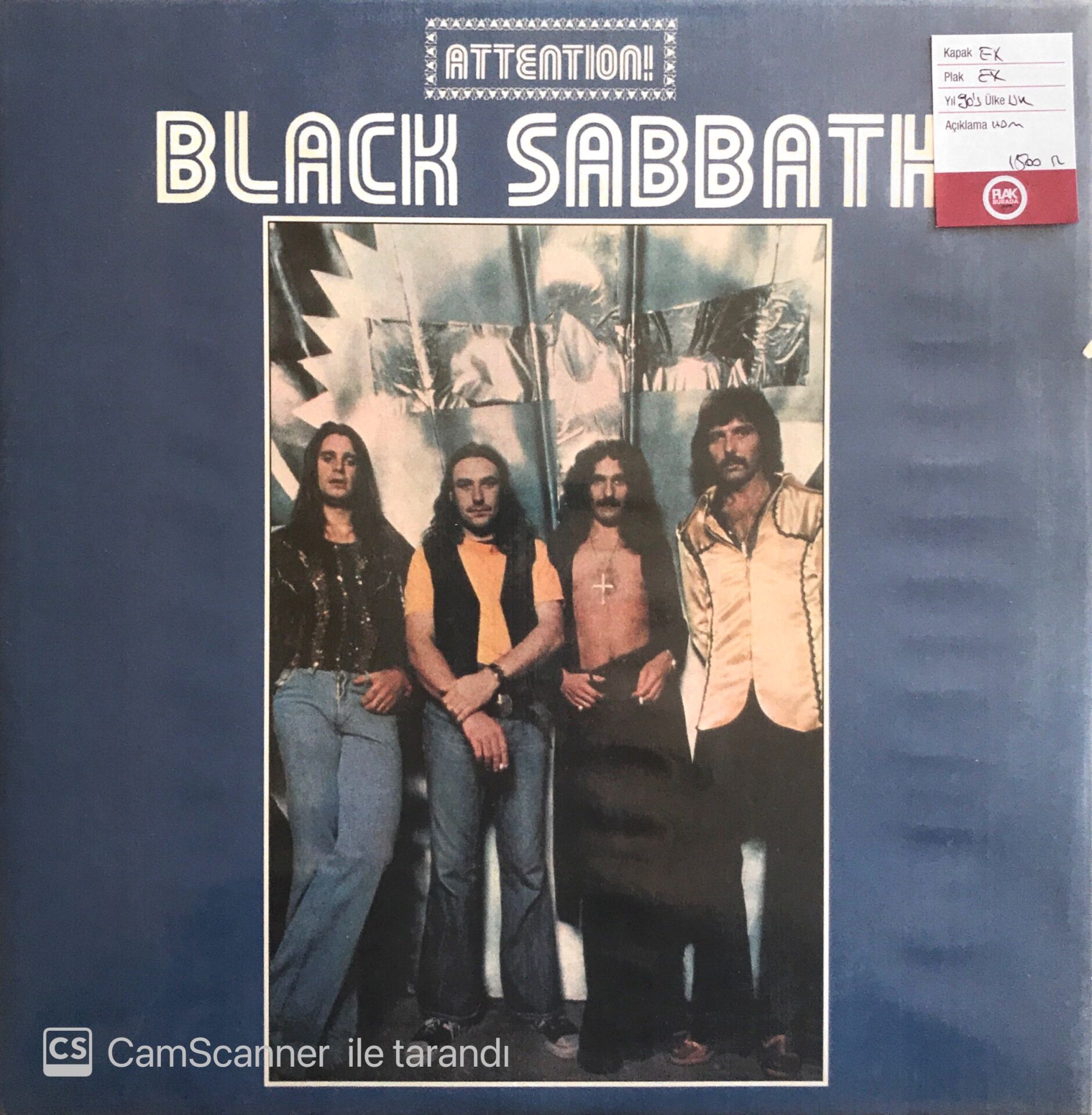 Black Sabbath - Attention ! -  Volume Two - LP