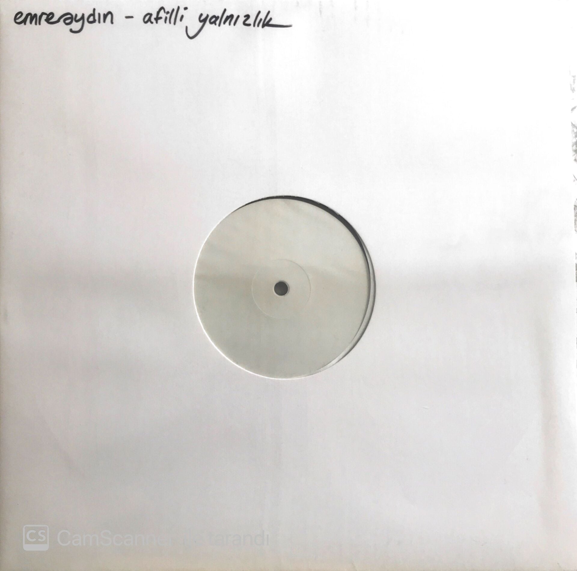 Emre Aydın - Afili Yalnızlık - TEST BASKI LP