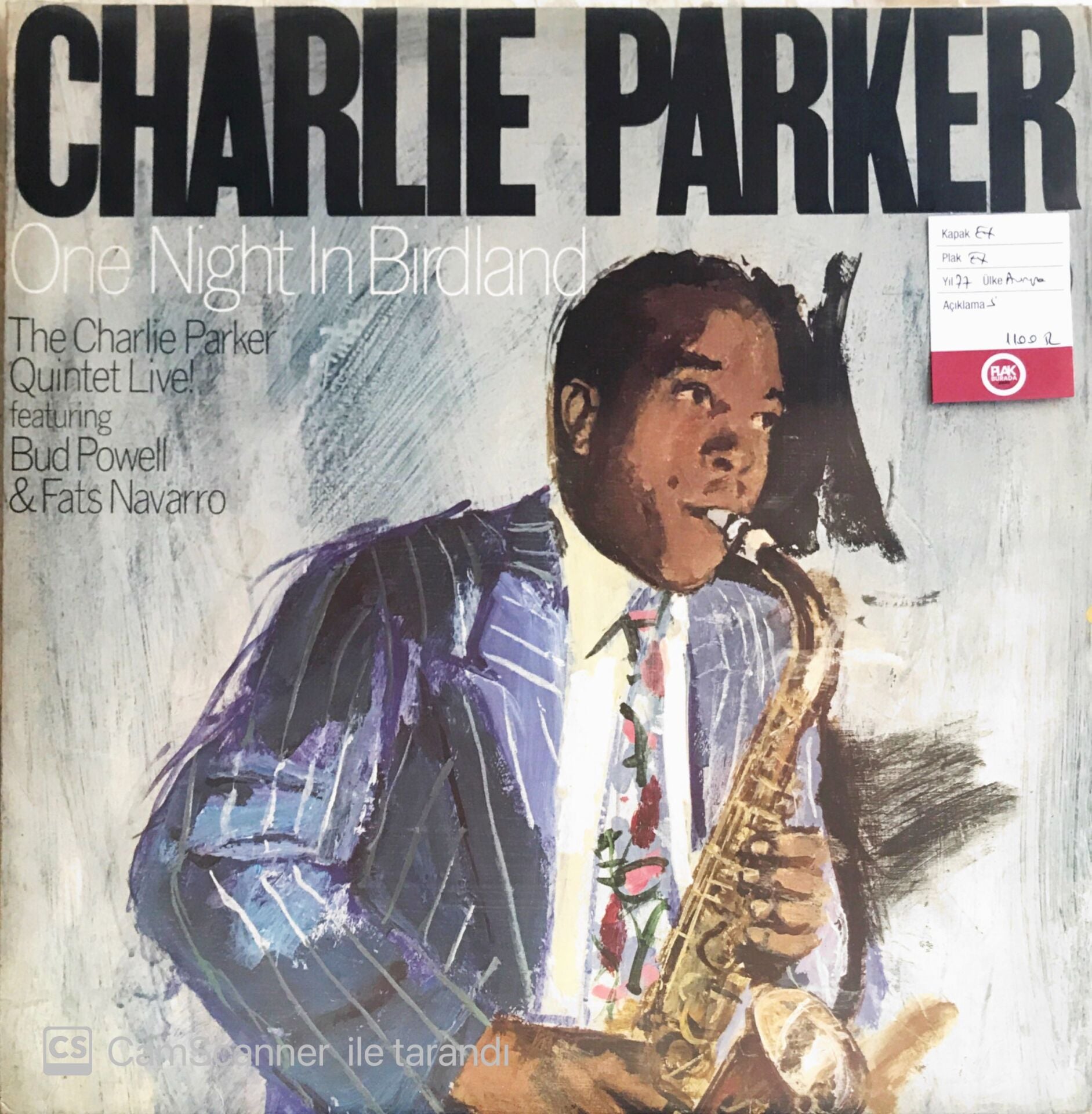 Charlie Parker - One Night In Birdland - LP