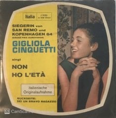 Gigliola Cinquetti Non Ho L'eta 45lik
