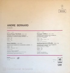 Andre Bernard Telemann - Purcell - Stölzel - Torelli LP