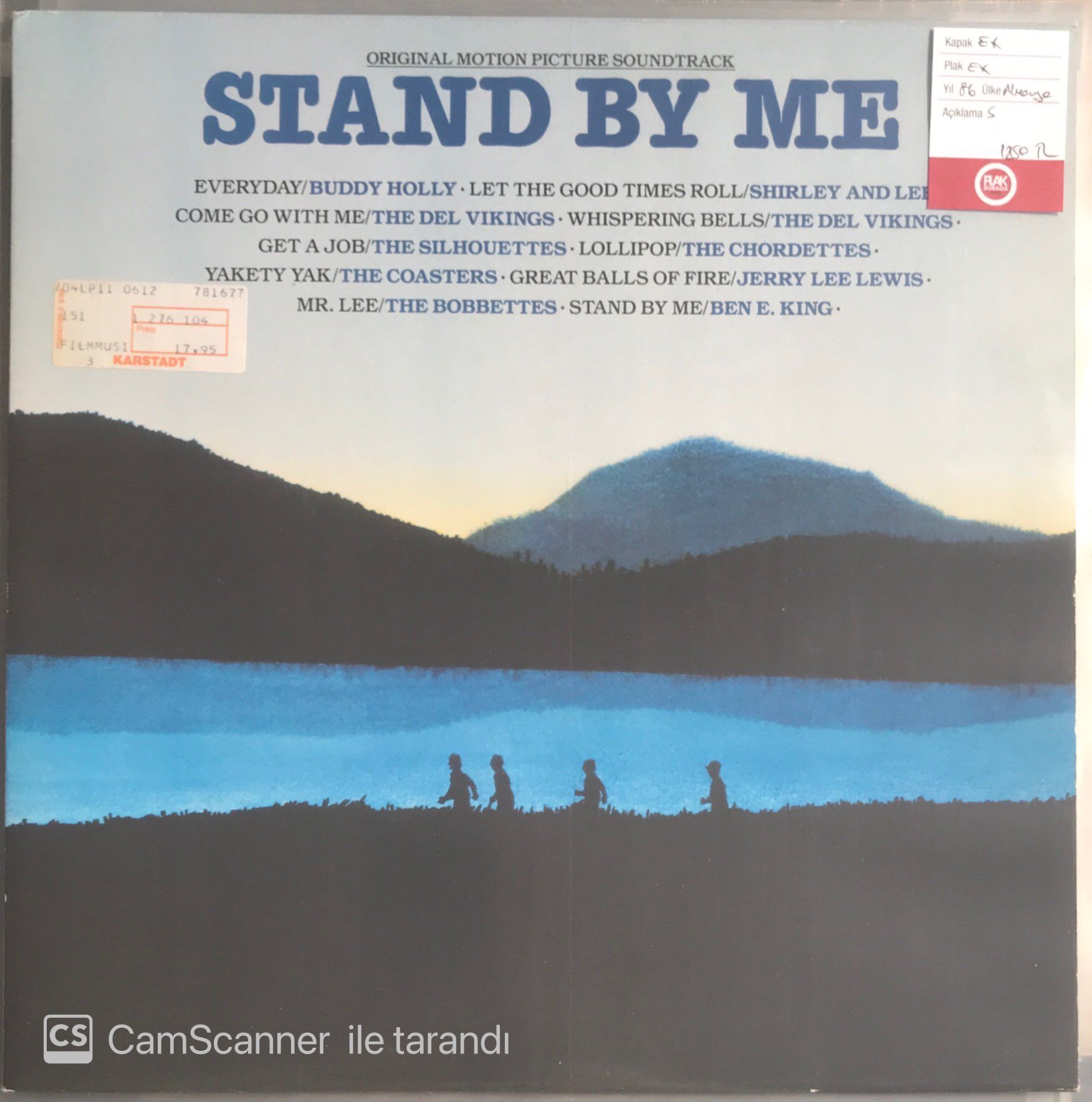 Stand By Me Soundtrack LP