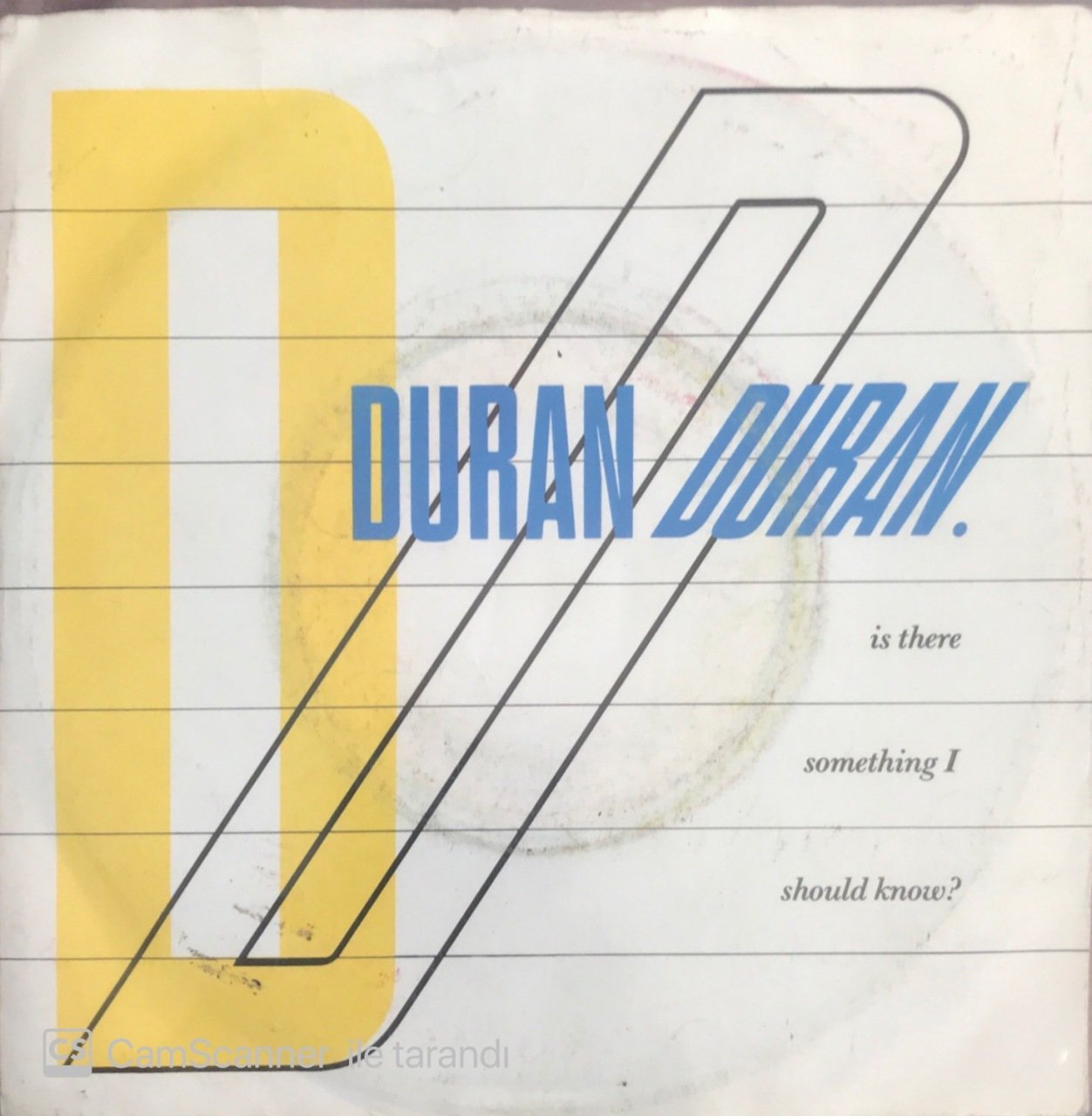 Duran Duran Is There Something I Should Know 45lik