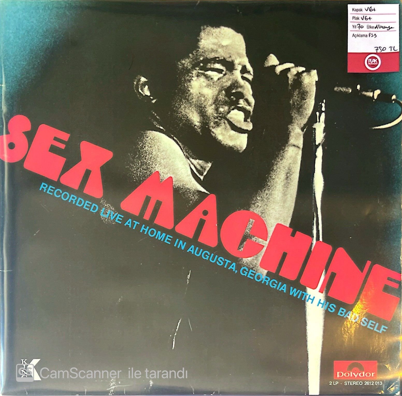 James Brown - Sex Machine Double LP