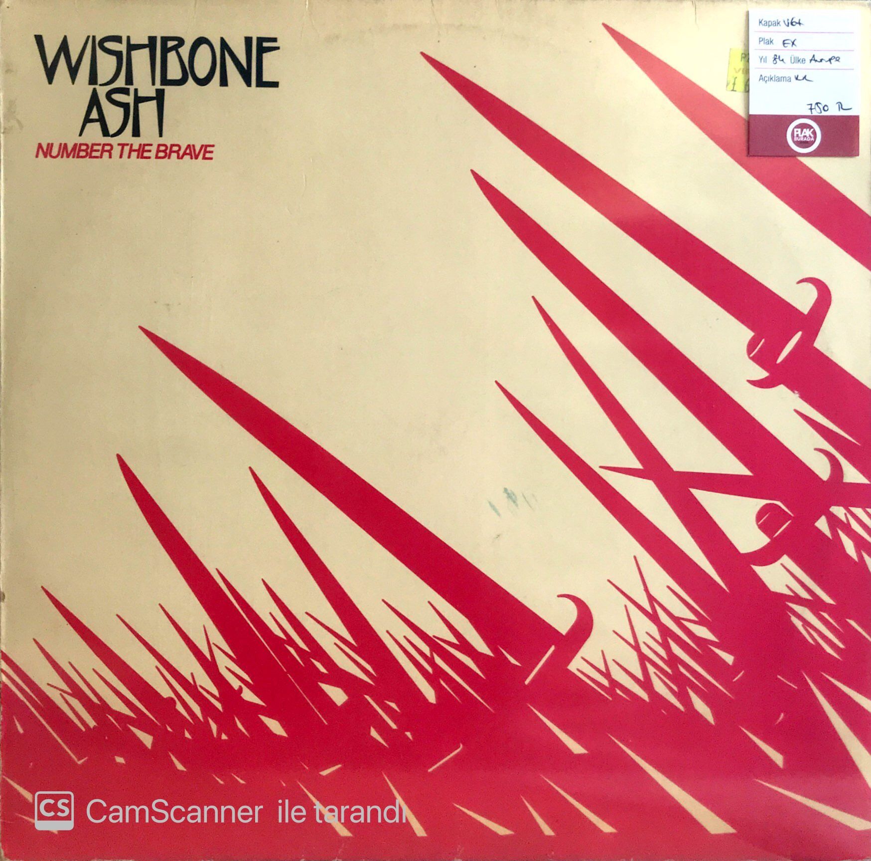 Wishbone Ash / Number The Brave LP