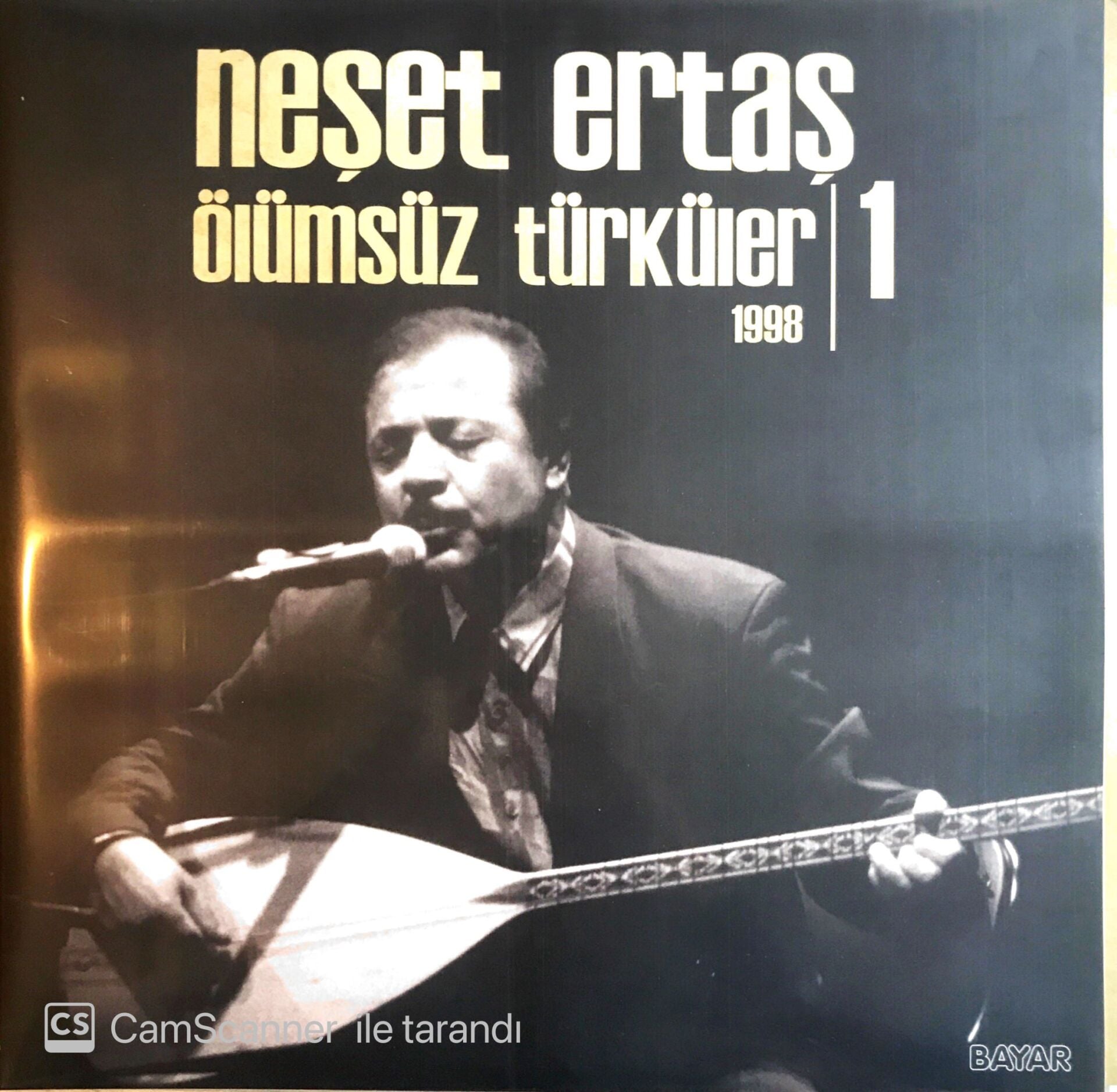 Neşet Ertaş Ölümsüz Türküler 1 LP
