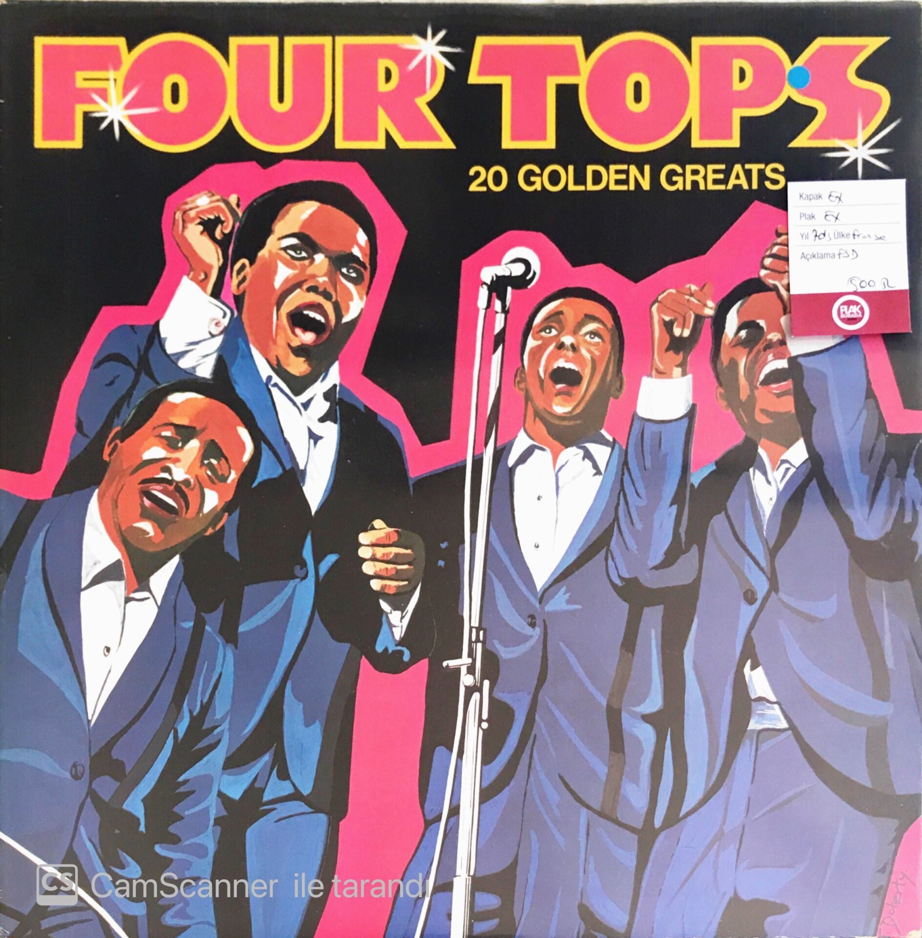 Four Tops - 20 Golden Greats - LP