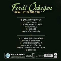 Ferdi Özbeğen Sana İhtiyacım Var LP