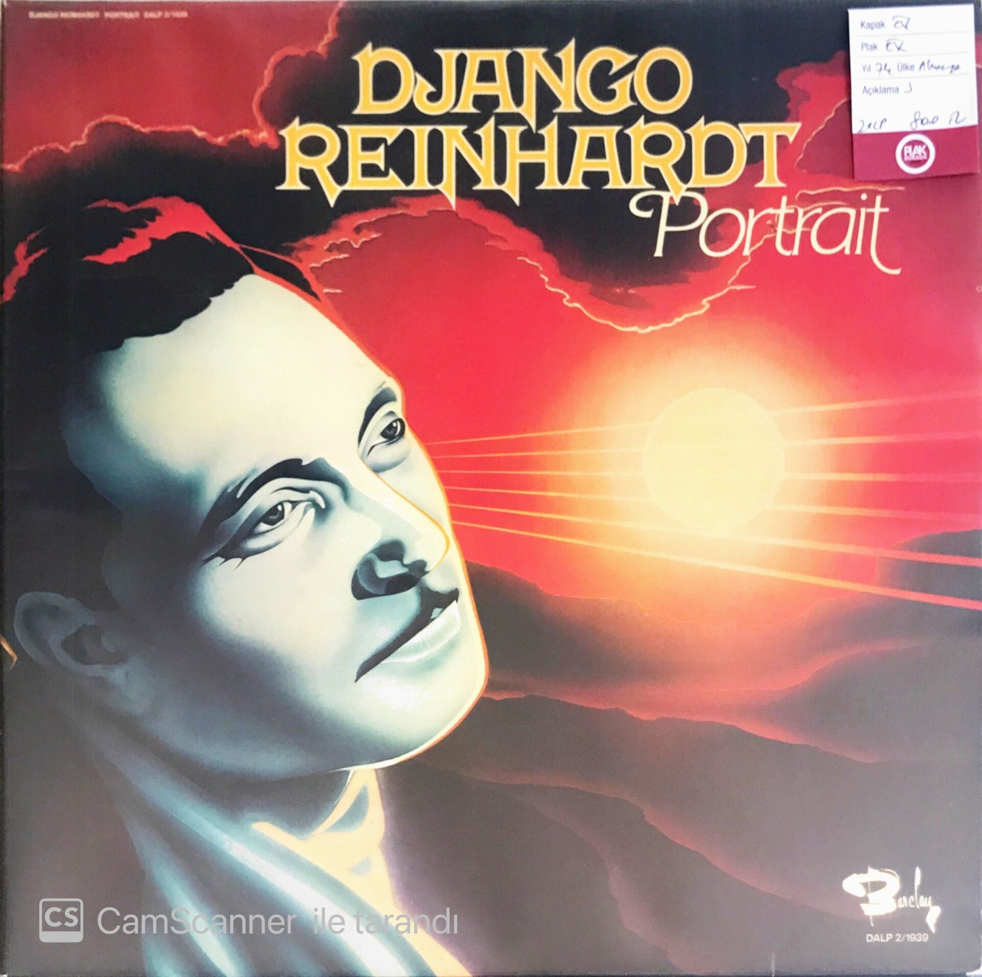 Django Reinhardt - Portrait - Double LP