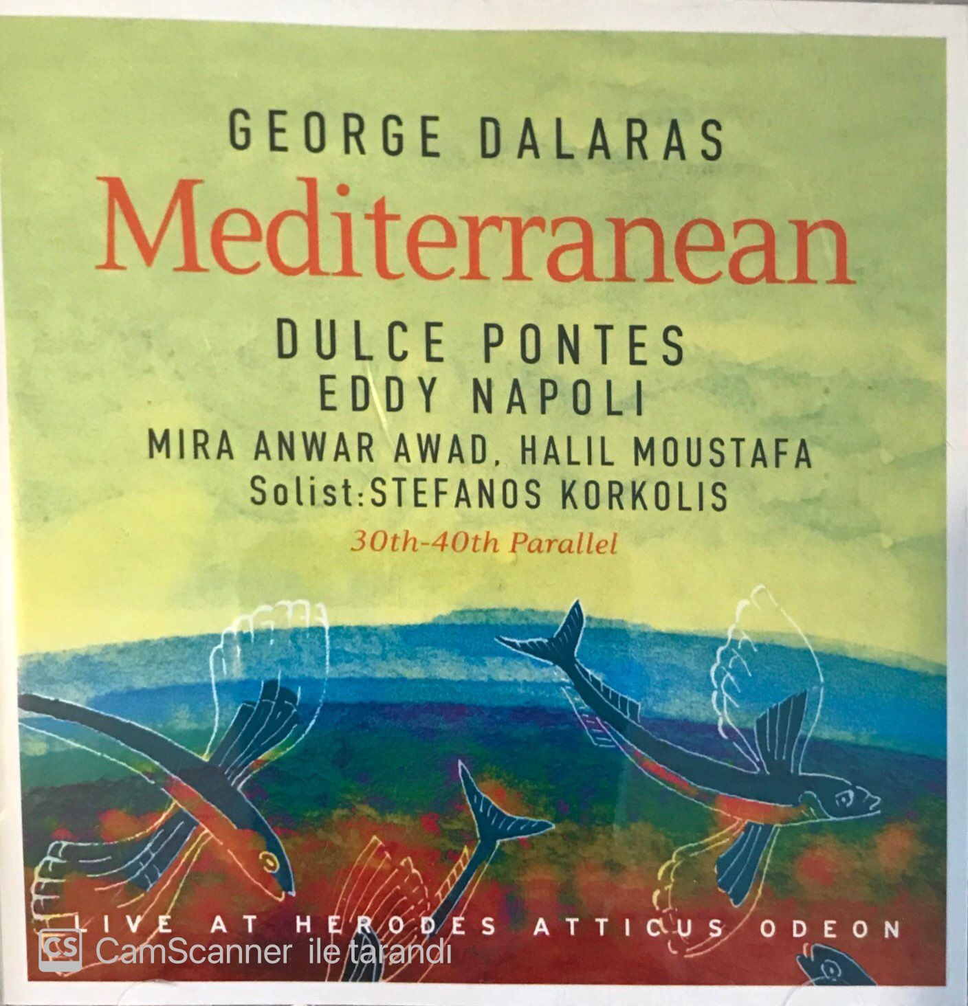 Mediterranean - George Dalaras - 40th Parallel CD