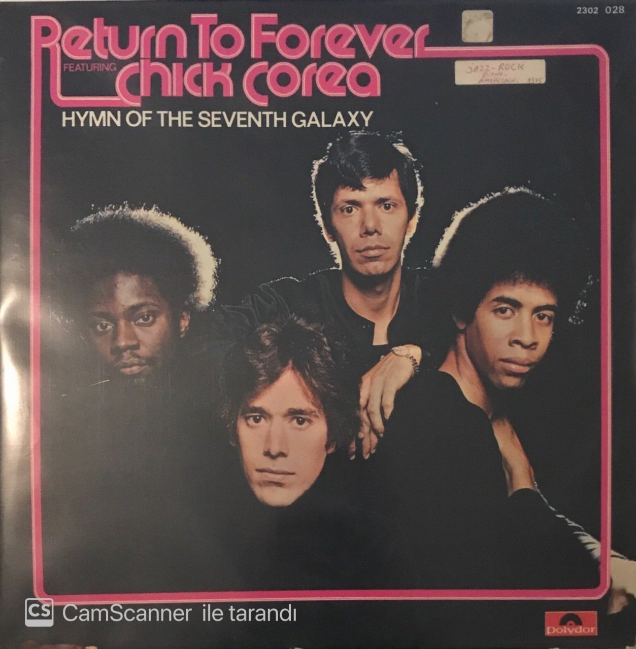 Return To Forever Chick Corea Hymn Of The Seventh Galaxy LP