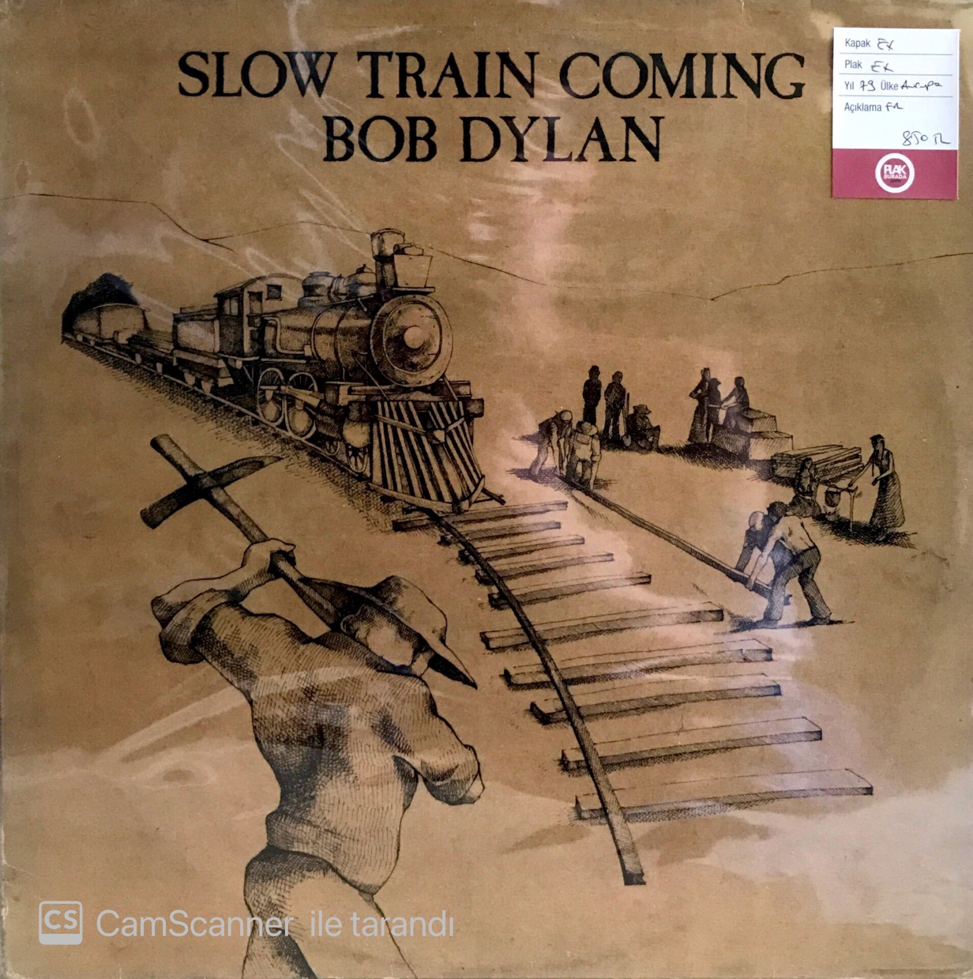 Bob Dylan / Slow Train Coming LP