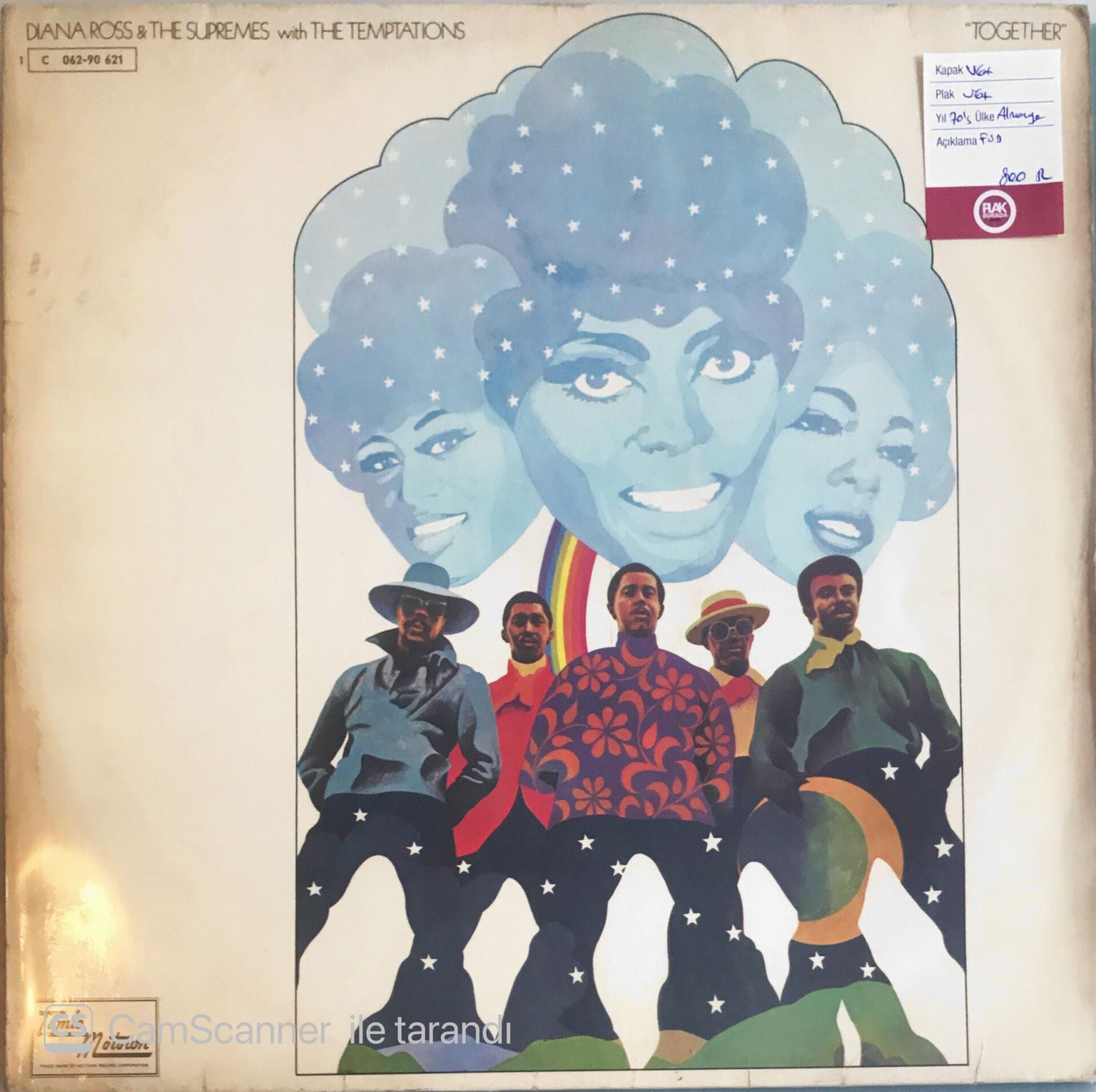 Diana Ross & The Supremes with The Temptations LP