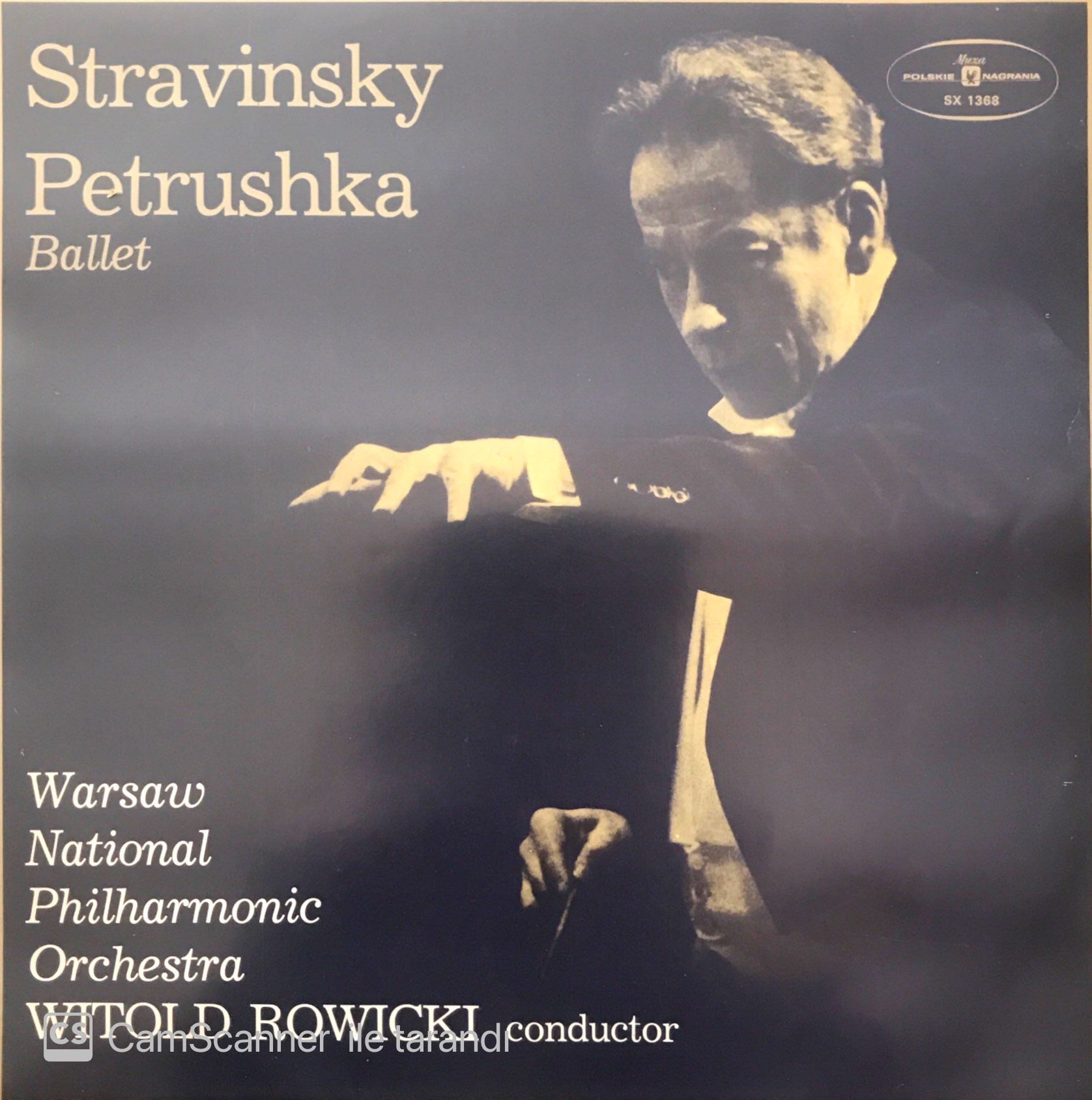 Stravinsky Petrushka - Ballet - Witold Rowicki LP