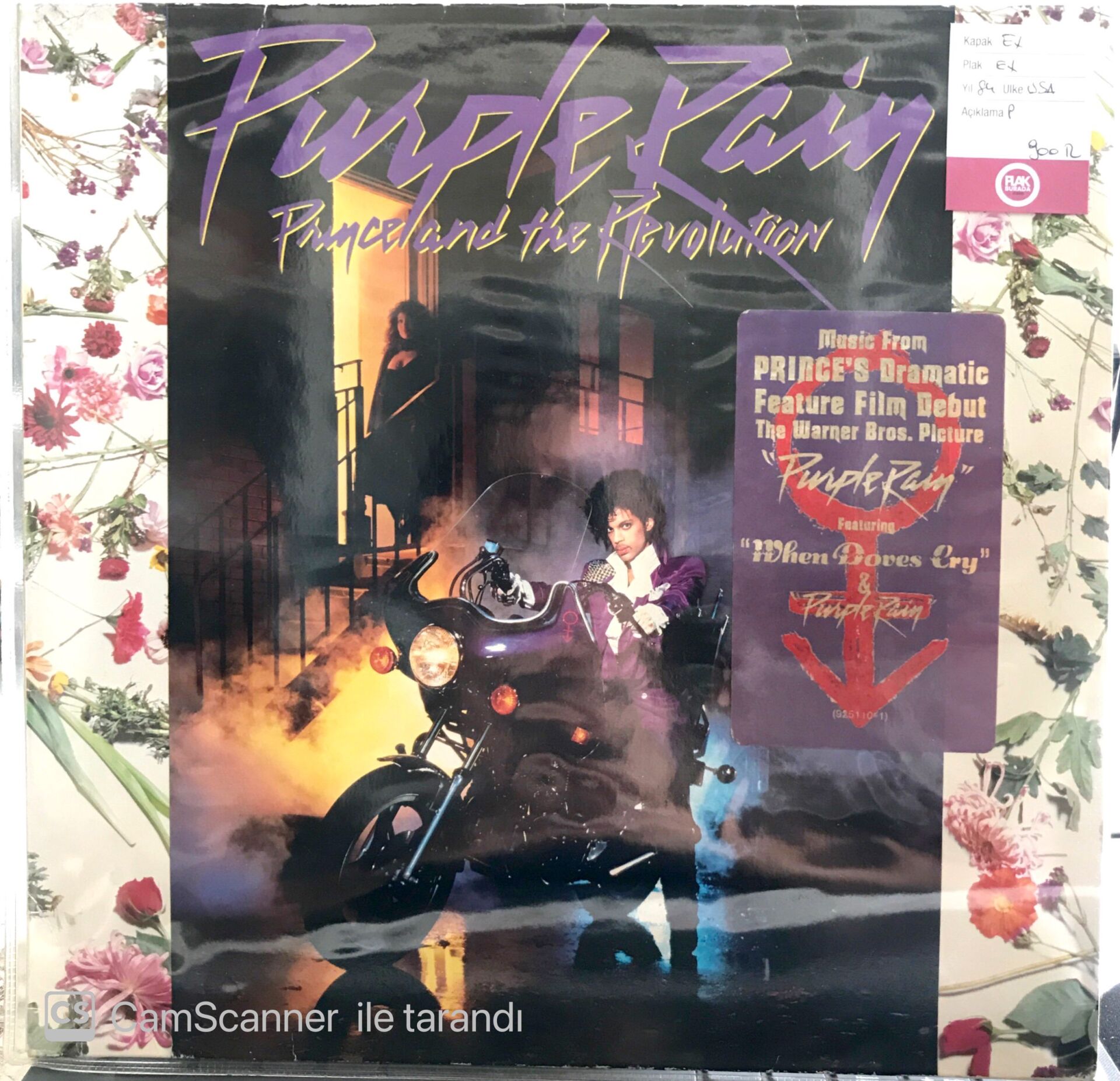 Prince And The Revolution Purple Rain LP