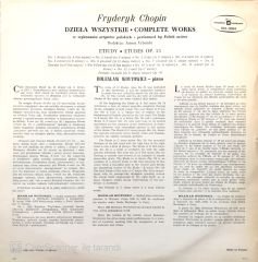 Chopin - Dziela Wszytkie 5 LP