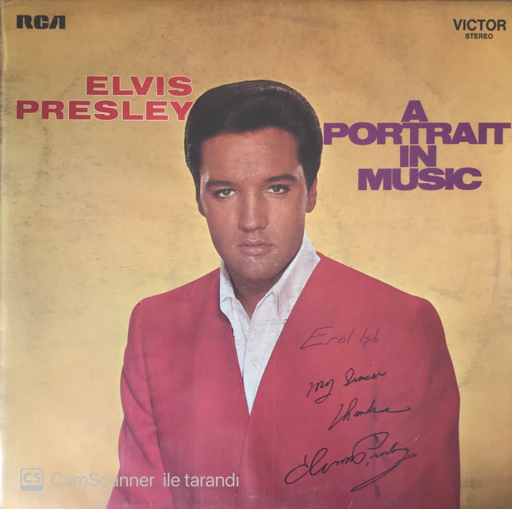 Elvıs Presley A Portraıt In Musıc LP