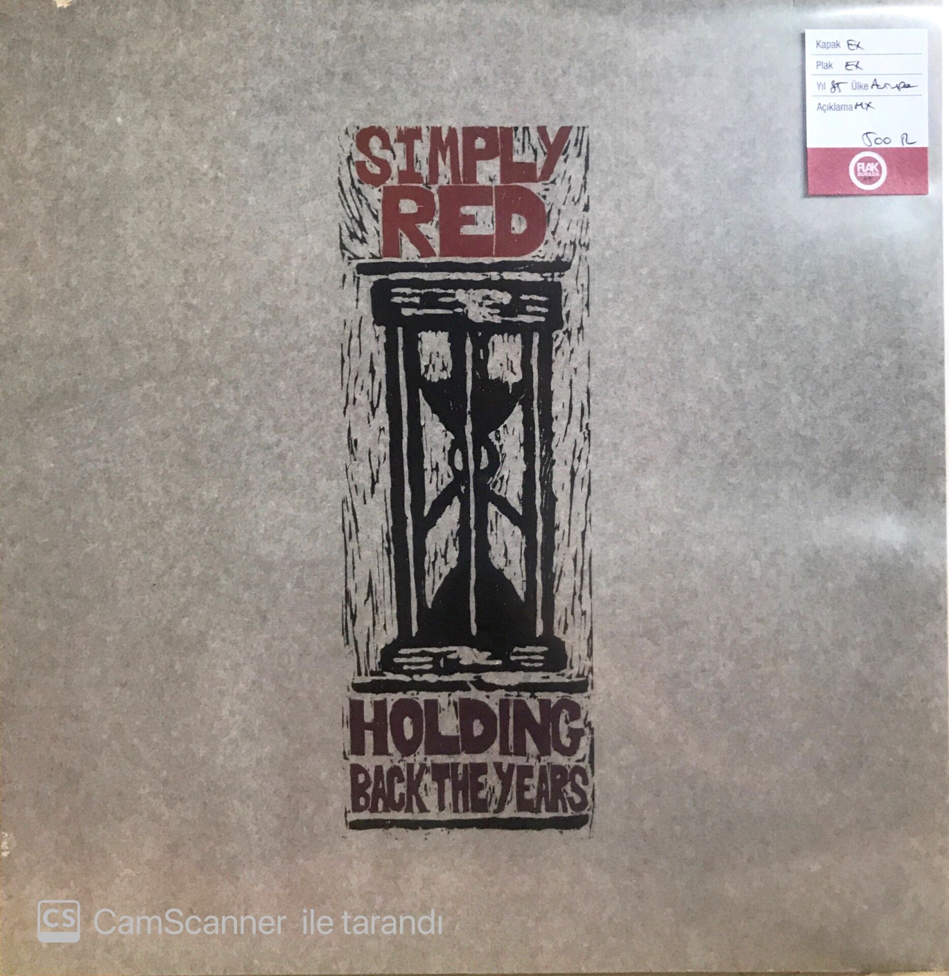 Simply Red / Holding Back The Years LP Maxi Single