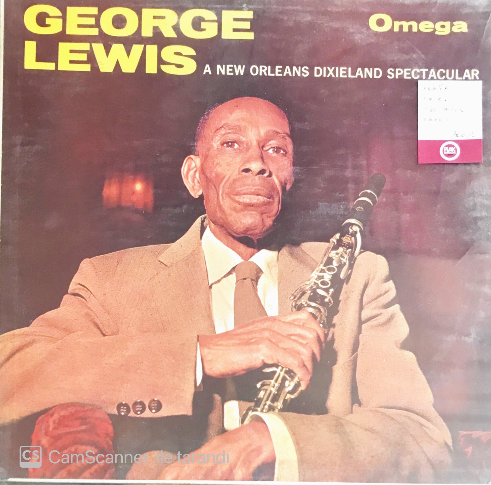 George Lewis - A New Orleans Dixieland Spectacular - LP