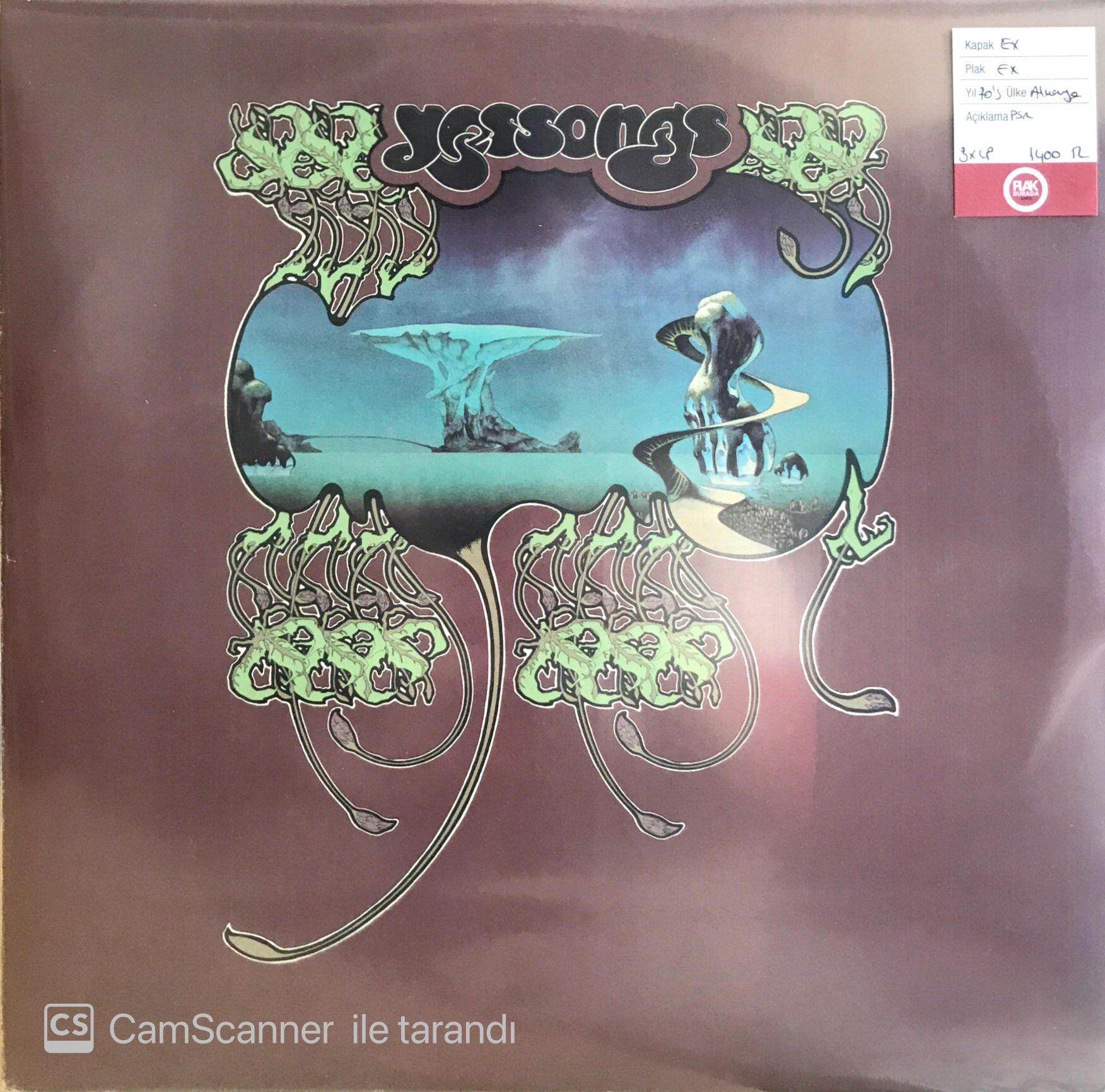 Yes - Yessongs 3 LP