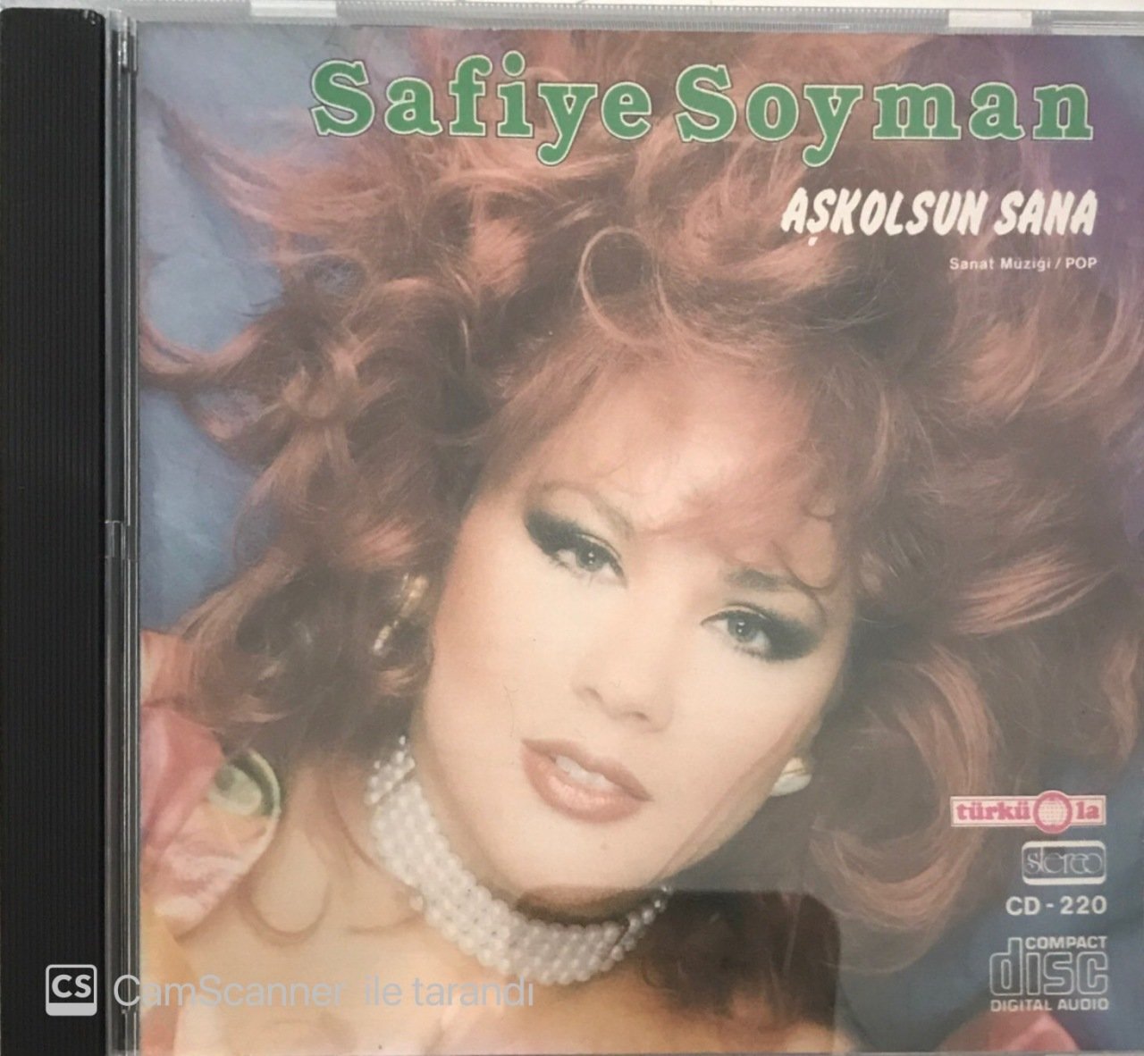 Safiye Soyman Aşkolsun Sana CD