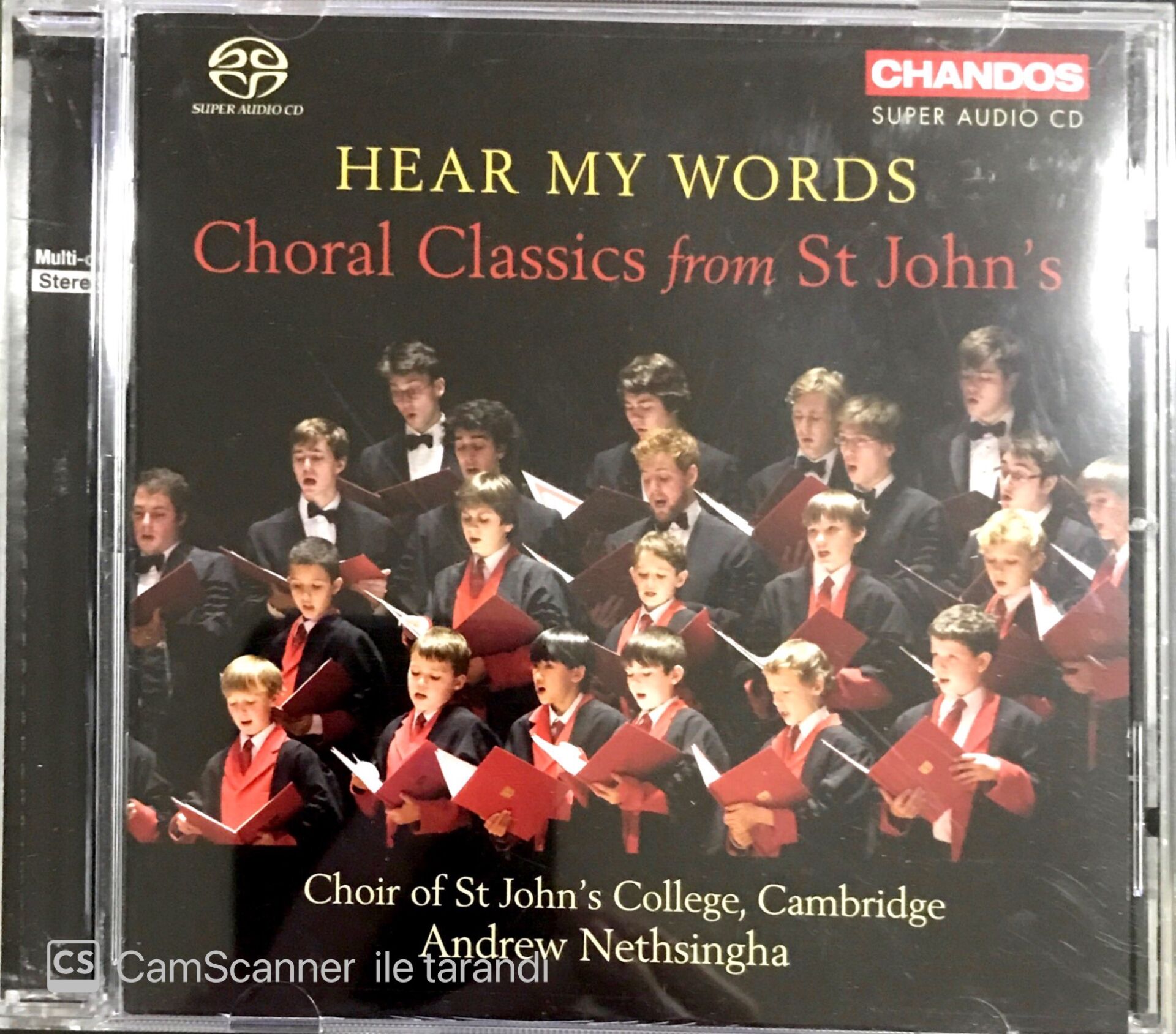 Hear my Words Choral Classics from St John's CD