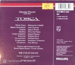 Puccini - Tosca Sir Colin Davis 2 x CD