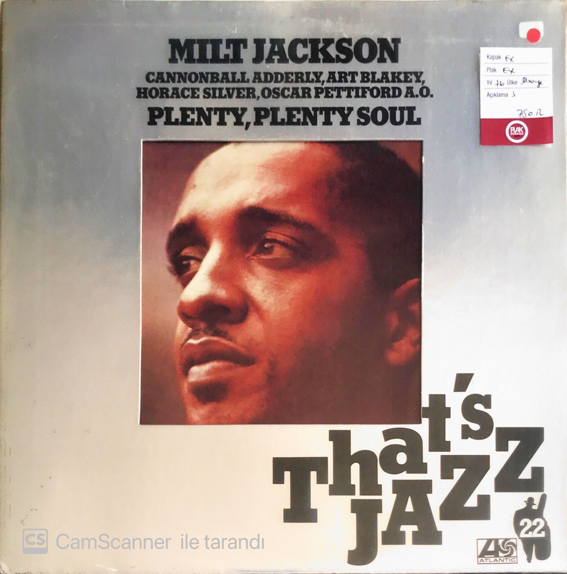 Milt Jackson - That's Jazz - LP