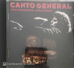 Canto General Mikis Theodorakis - Pablo Neruda CD