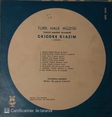 Grigore Kiazim - Muzica Populara Turceasca LP