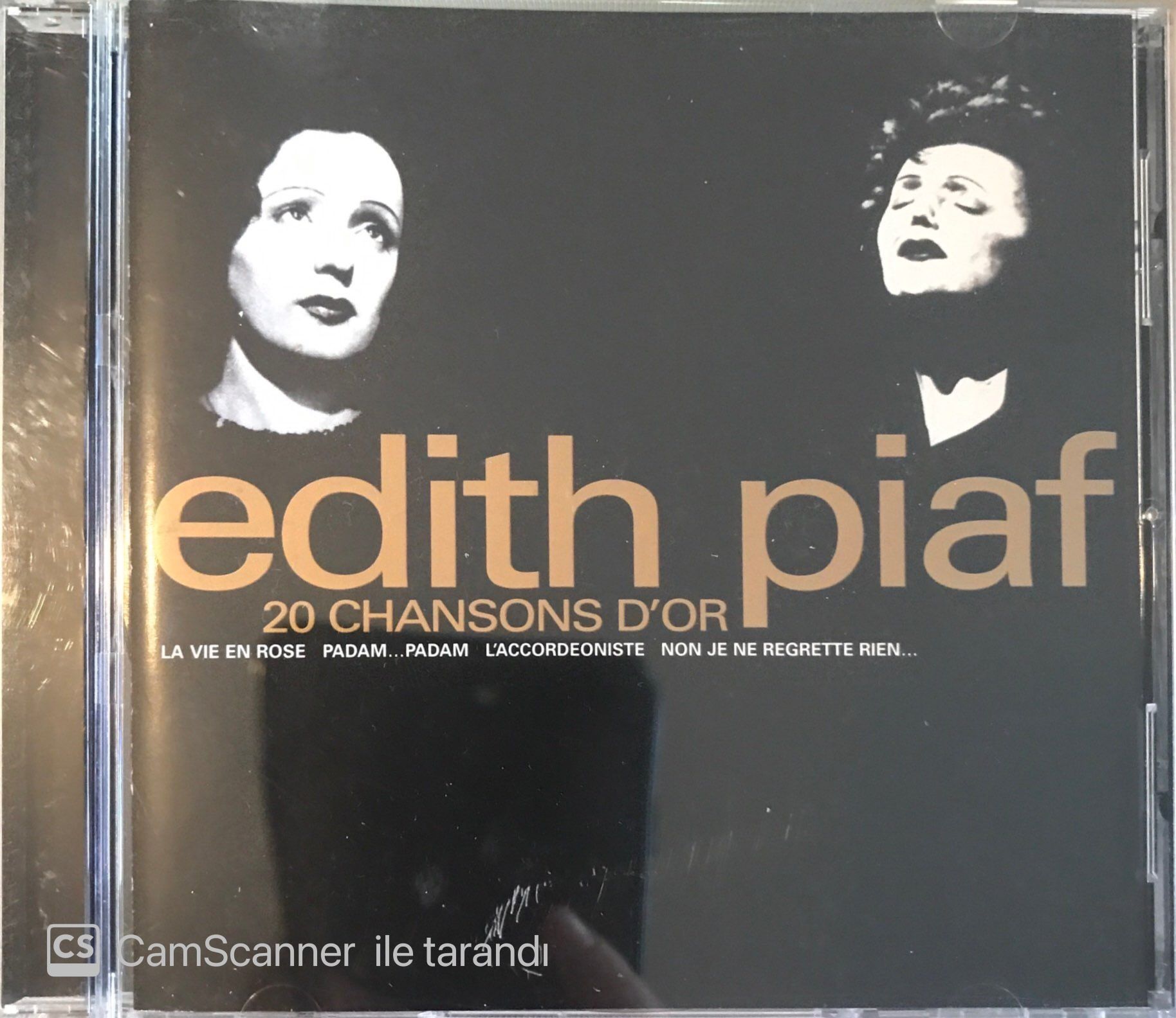 Edith Piaf - 20 Chansons D'Or CD