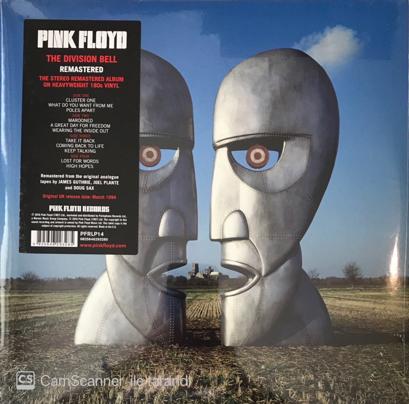 Pink Floyd The Division Bell Remastered Double LP