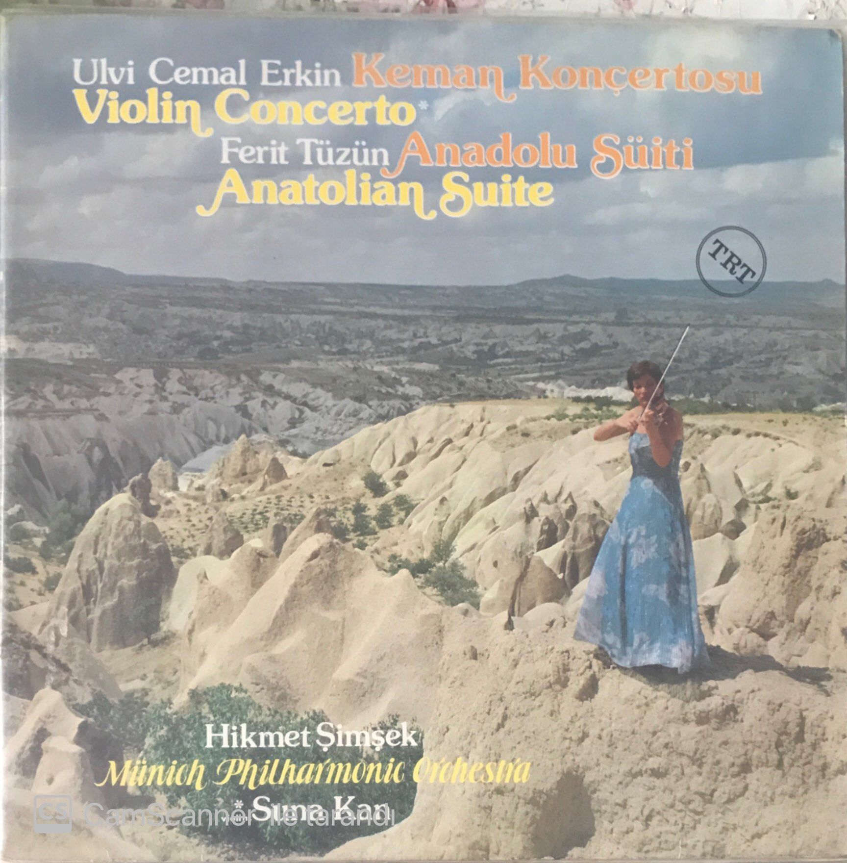 Ulvi Cemal Erkin Keman Konçertosu Violin Concerto*  Ferit Tüzün Anadolu Süiti Anatolian Suite LP