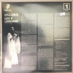 Leyla Gencer Lucia Di Lammermoor LP