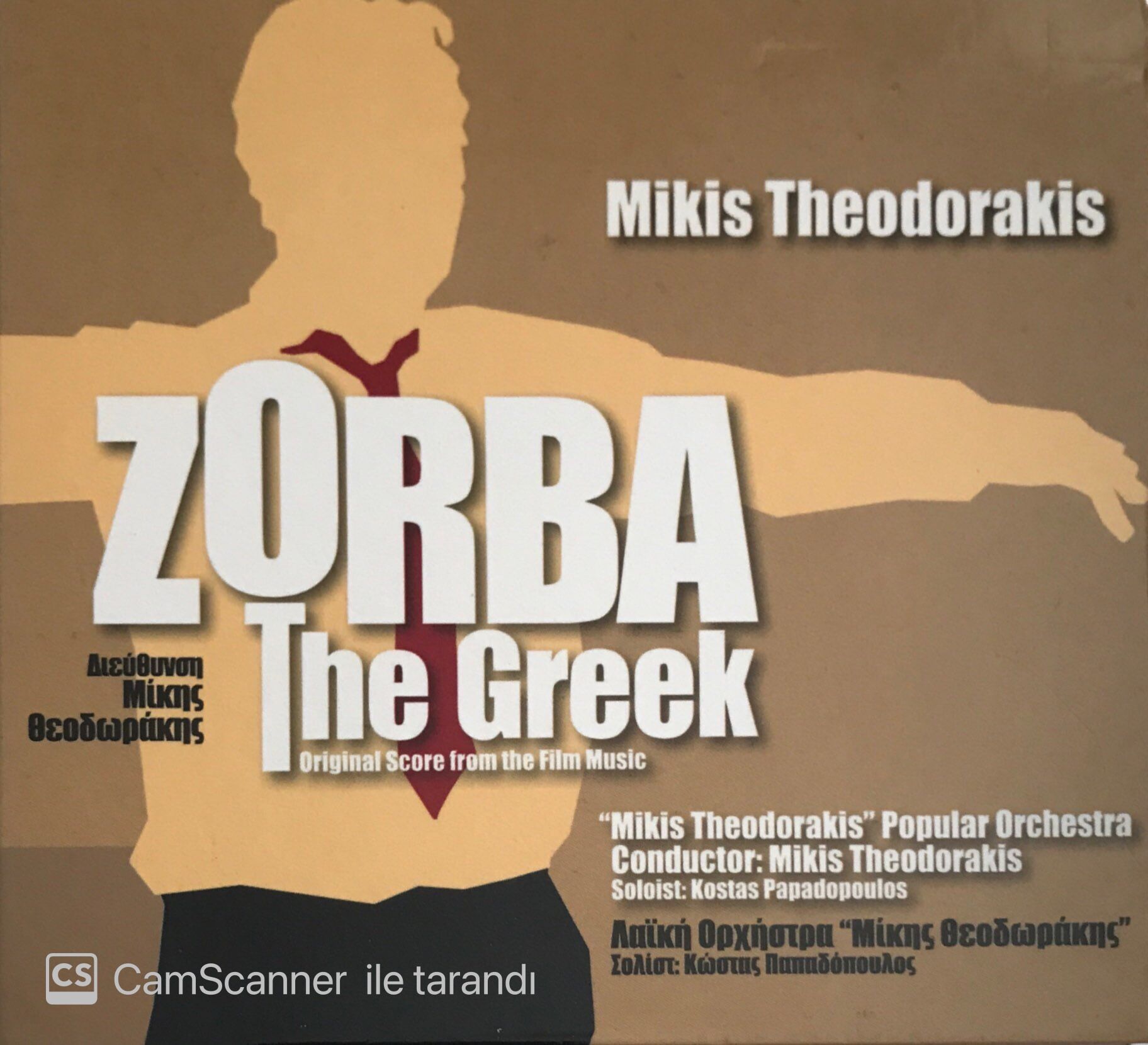 Mikis Theodorakis Zorba The Greek CD