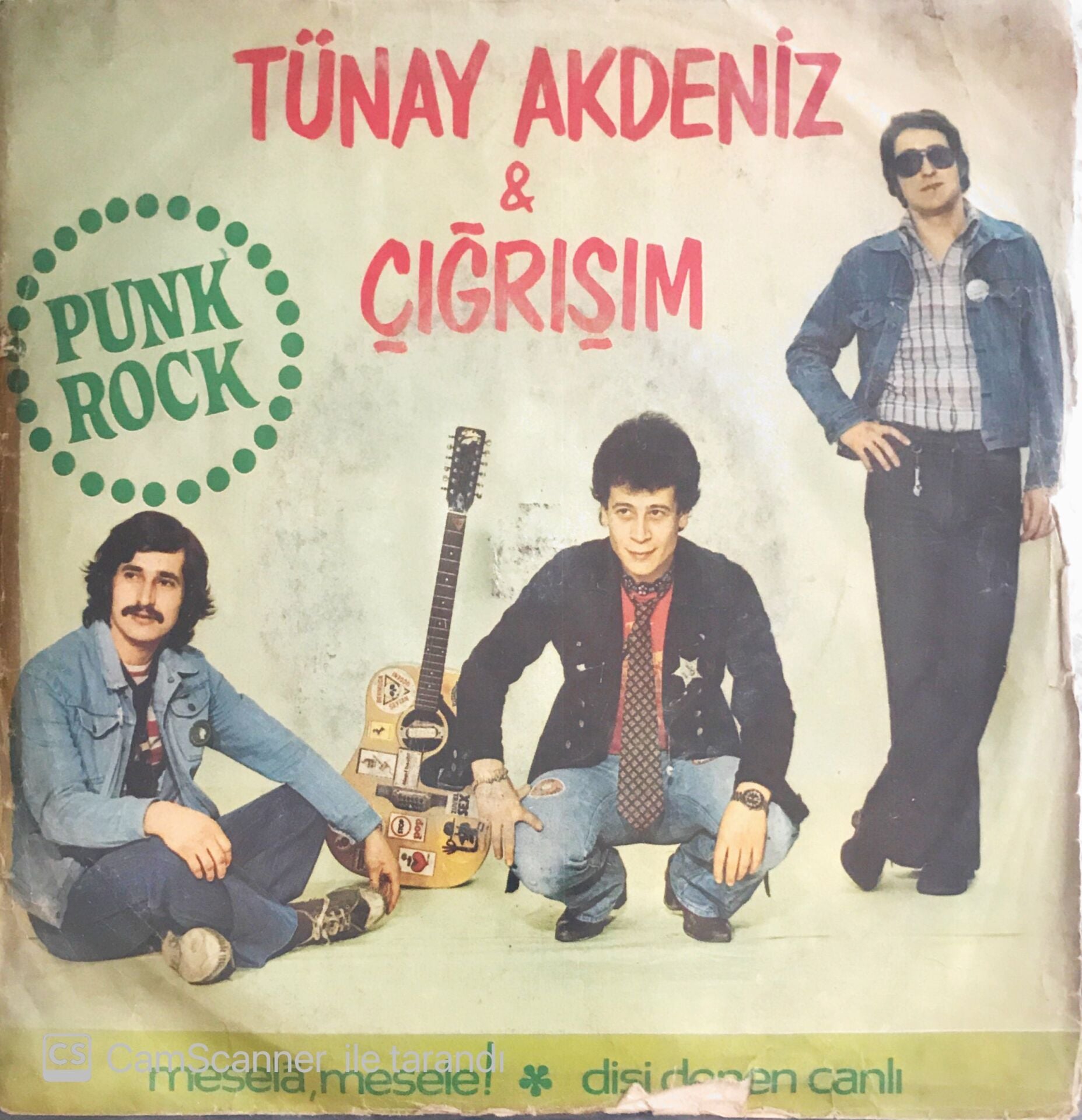 Tünay Akdeniz & Çığrışım - Mesela Mesele/Dişi Denen Canlı - 45'lik