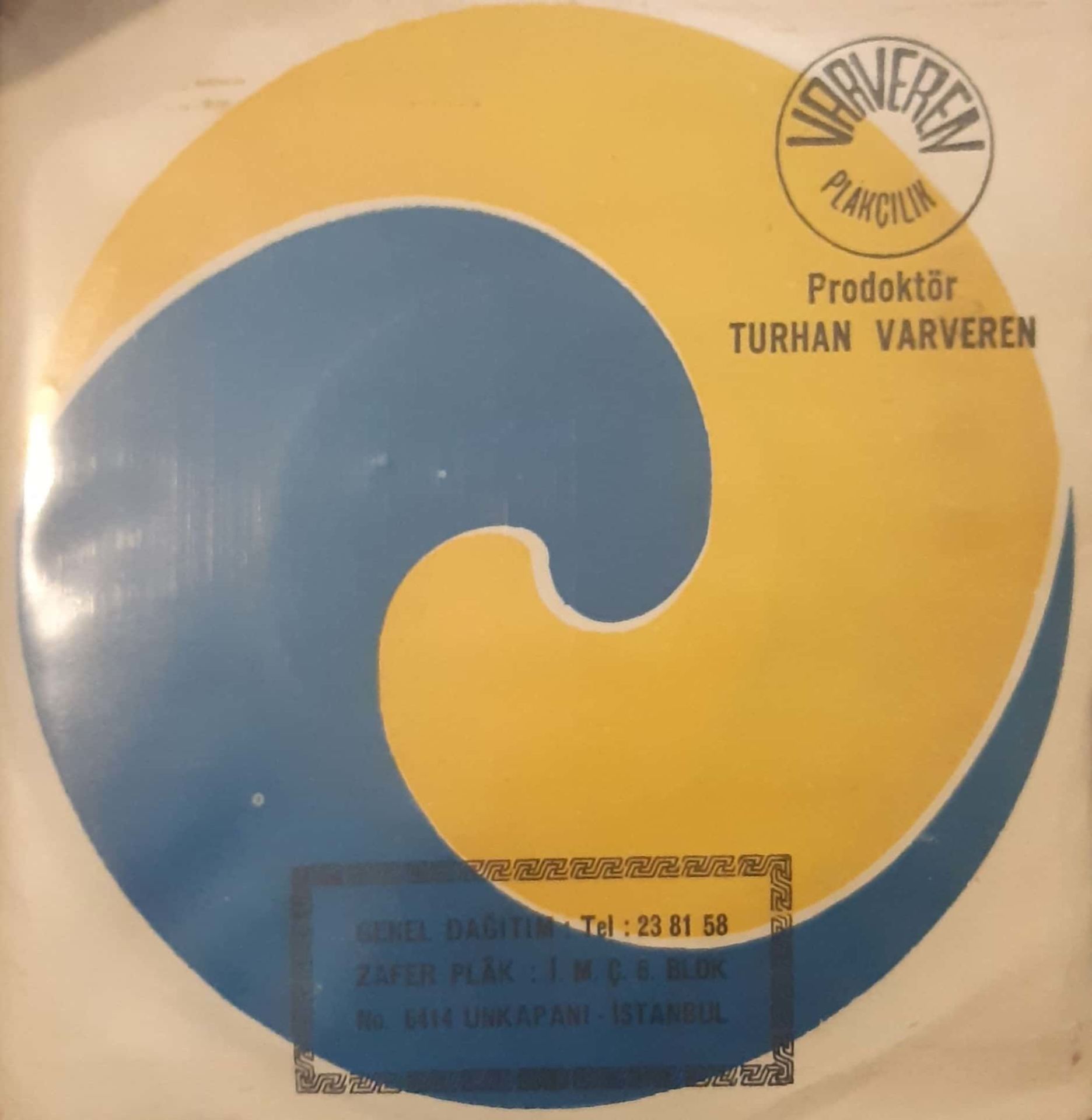 Nurhan Varveren ve Özcan Ertokuş Dağlar Ardında Yarim Var 45lik